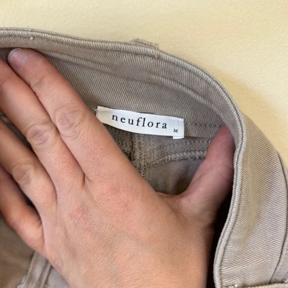 COPY - Tan Wide Leg Pants for Effortless Style - Picture 2 of 6